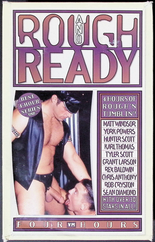 Rough And Ready Vivid Video Gay VHS 1995 092024JKVHS