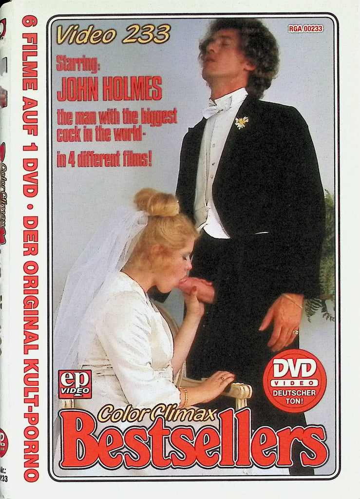 Color Climax Bestsellers 233 John Holmes in 4 Different Films EP Video 020824tsdvd