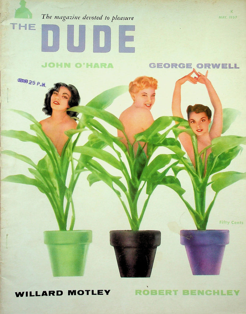 Dude Magazine   Centerfold Dane Arden  May 1957    010126lmp