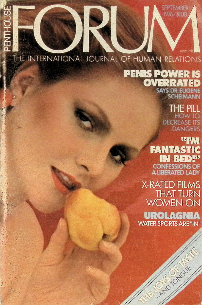 Penthouse Forum September 1976 Dr Eugene Schiemann Digest Magazine 102325AMP