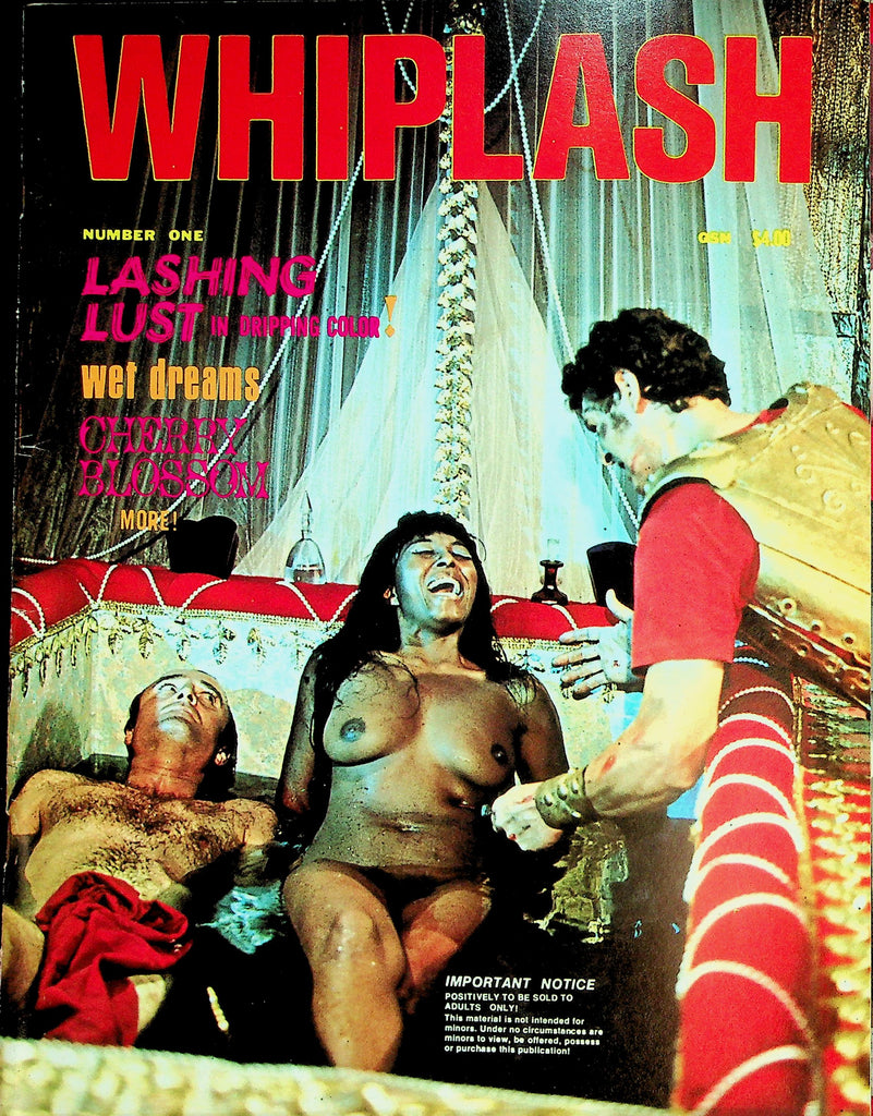 Whiplash Fetish Magazine  Lashing Lust/ Cherry Blossom  #1 1971 Utopia Publication     070326lmp-GSC