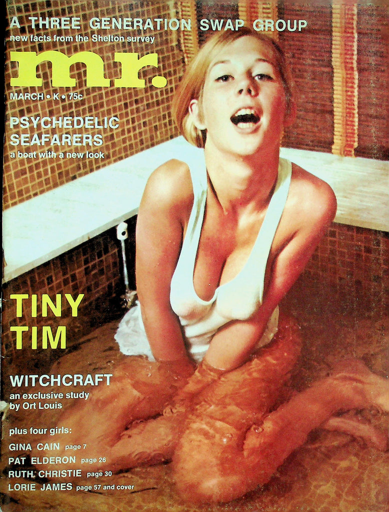 Mr. Magazine   Gina Cain, Pat Elderon / Tiny Tim   March 1969     123025lmp