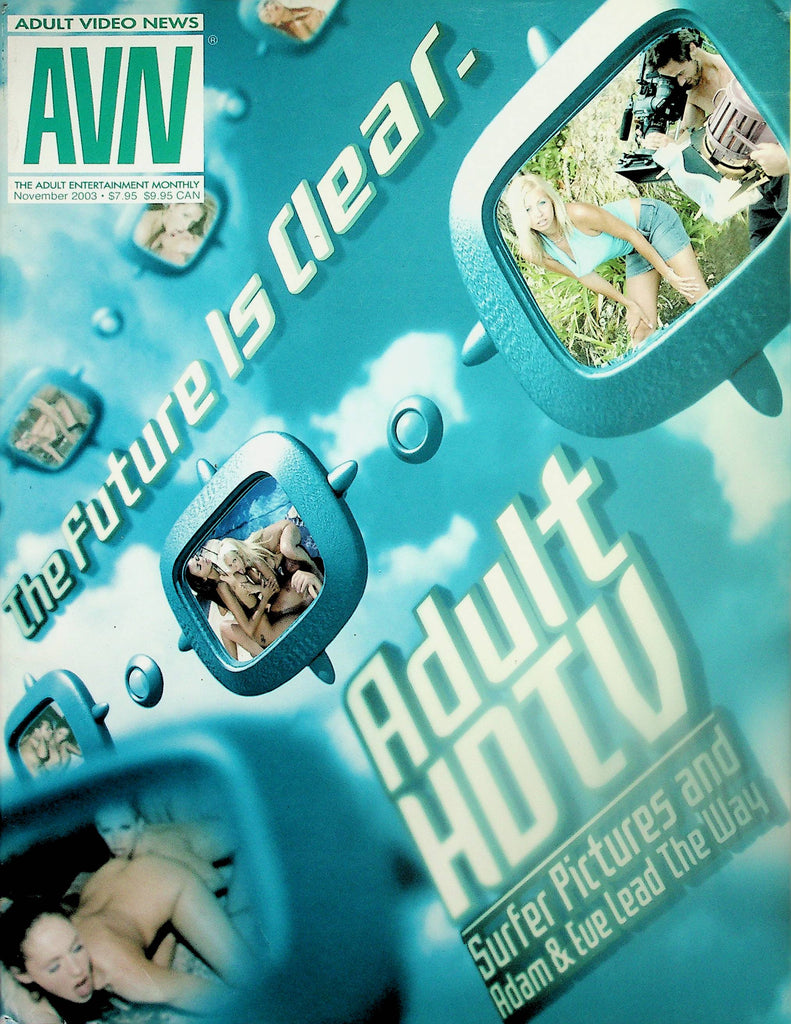 AVN Adult Video News Magazine   The Future Is Clear -  Adult HDTV  November 2003   102725lm-p2
