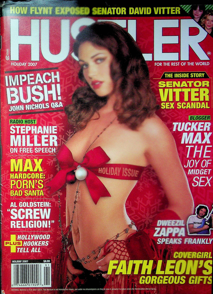 Hustler Magazine Faith Leon & Senator Vitter Holiday 2007 011025RP2