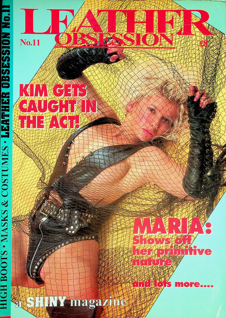 Leather Obsession Fetish Magazine    Kim Gets Caught In The Act!  #11 041726AMP2-