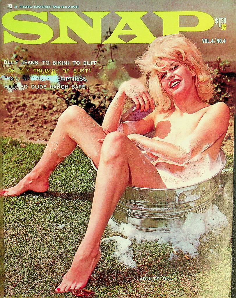 Snap Magazine   Julie's Backyard Bubble Bath  vol.4 #4  1965 Parliament   080526lmp-GSC