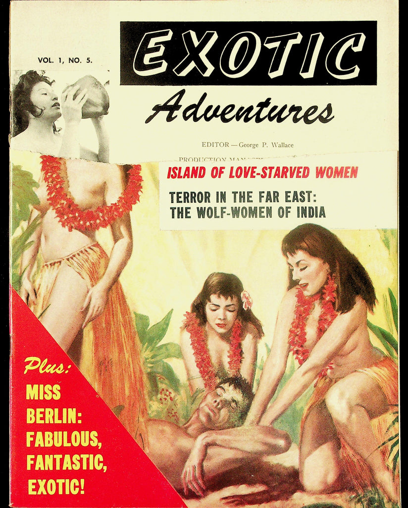 Exotic Adventures Adult Magazine 1959 V1, #5 Queen Of The Mayas Pictorial 091126HRP2-42