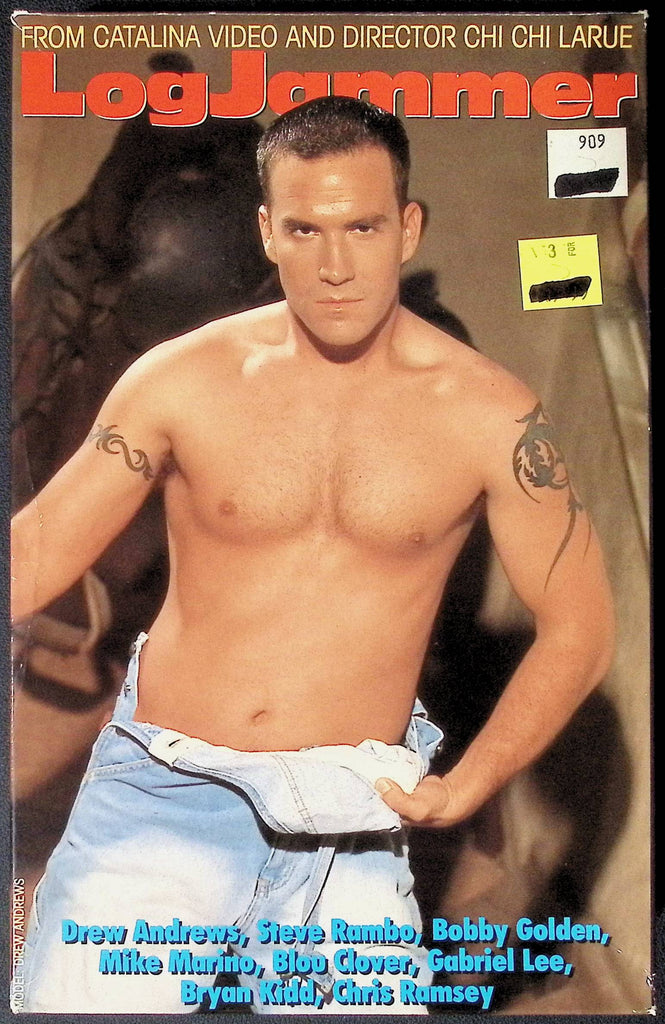 Log Jammer Laguna Pacific, Ltd. Chris Ramsey Steve Rambo Gay VHS 1996 092624JKVHS