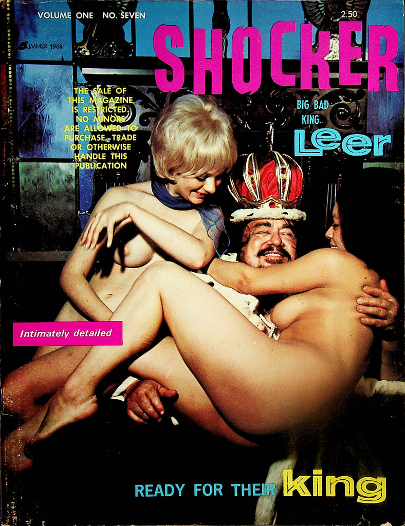 Shocker Magazine   Big Bad King Leer  vol.1 #7  1960's      052524lm-p