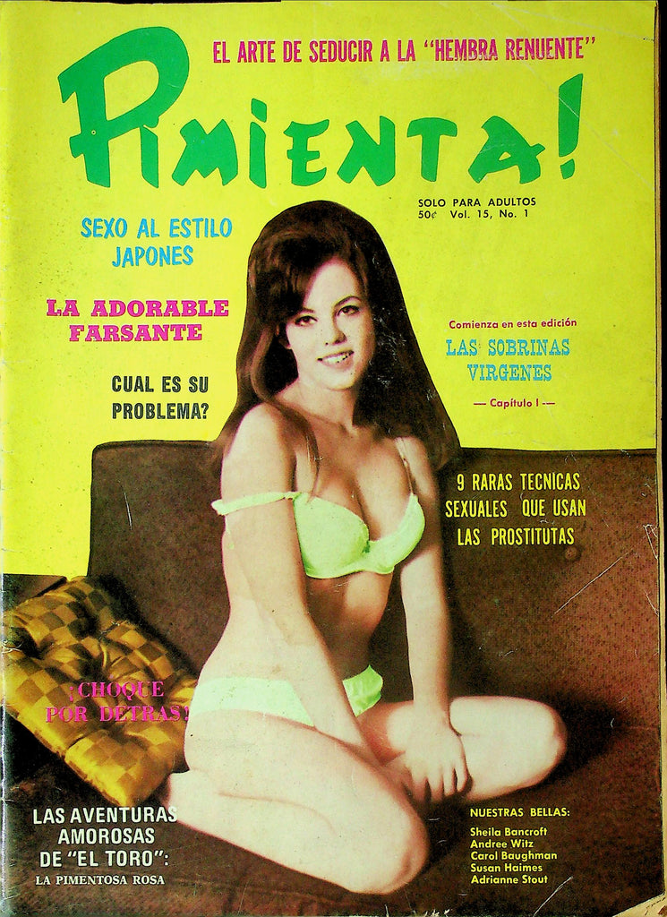 Pimienta! Spanish Magazine Ft. Sheila Bancroft & Andree Witz Vol.15 No.1 091625RP-