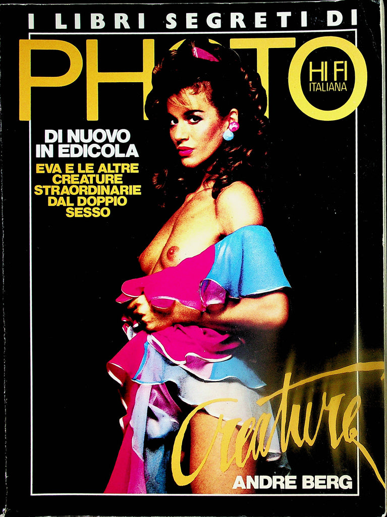 Photo Italian International Magazine  Covergirl Eva by Andre Berg  November 1983   042924lm-p