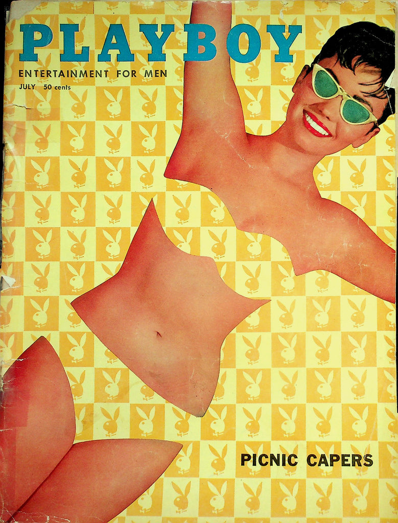 Playboy Magazine  Picnic Capers  July 1957    032026lmp