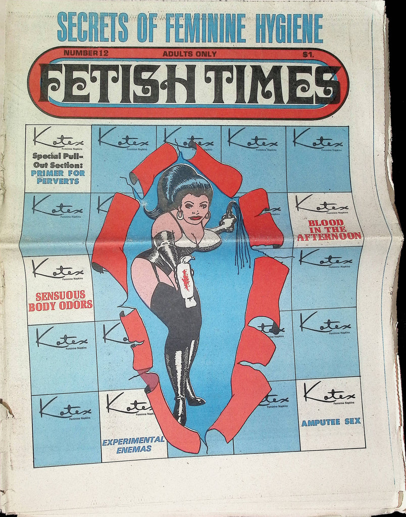 Fetish Times #12 1974 Amputee Sex Adult Newspaper Magazine 102324lm-p