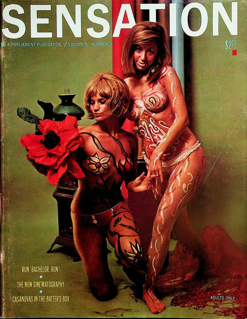 Sensation Magazine  Centerfold Girl Beverly vol.5 #2 1968   Parliament Publication     041124lm-p