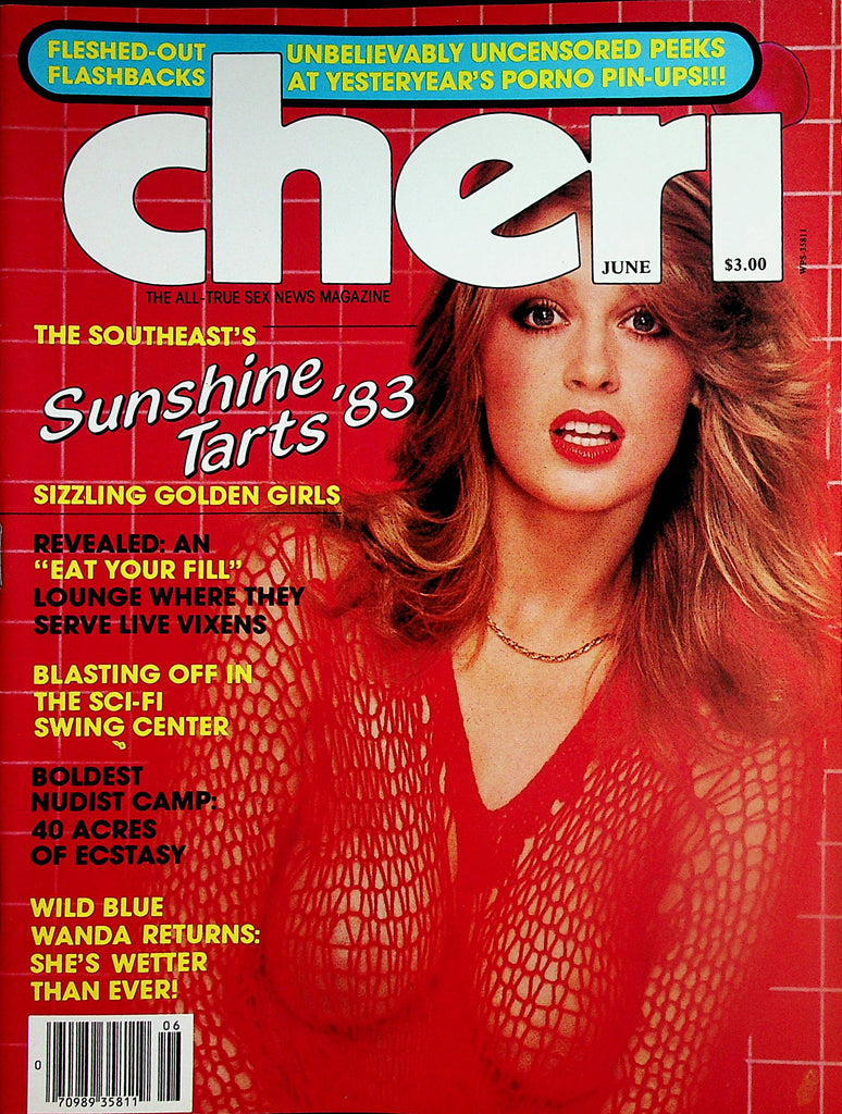 Cheri Magazine  Kelly Nichols / Sunshine Tarts  June  1983   020724lm-p