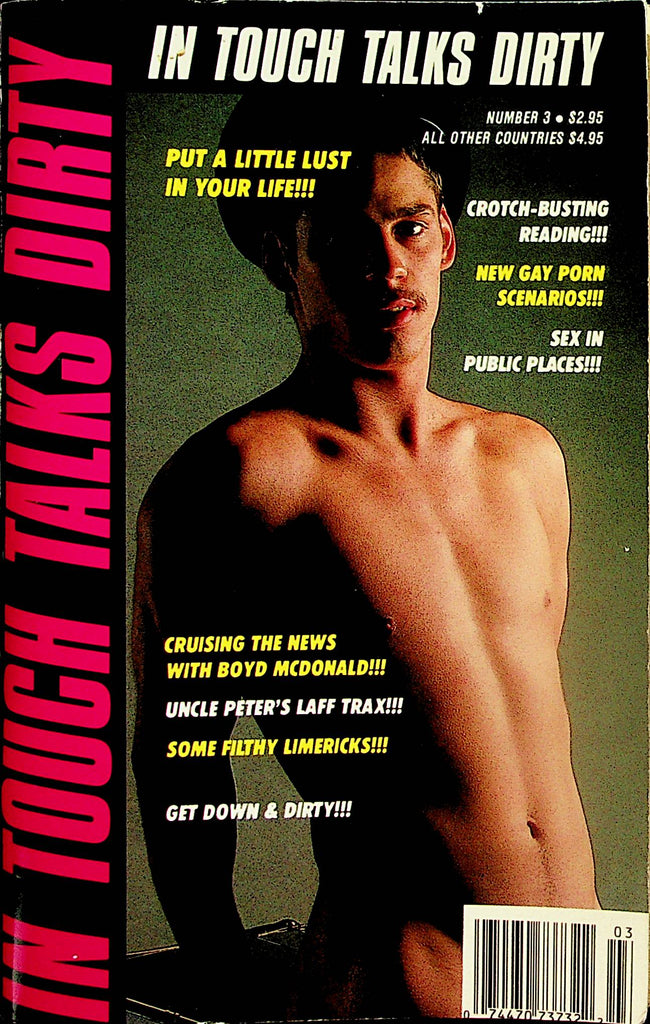 In Touch Talks Dirty Gay Digest  Virgin Ass / The Stud Palace  #3 1988      090923lm-p