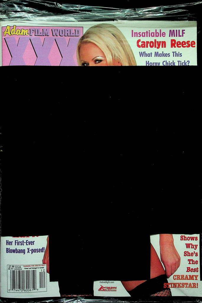 Adam Film World XXX Movie Guide   Covergirl MILF Carolyn Reese     New/Sealed   010726lmp