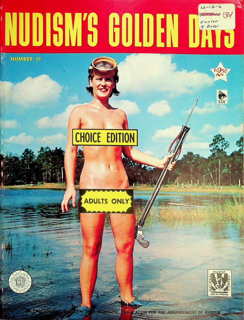 Nudism's Golden Days Magazine  Choice Edition  The Paradox Of Pornography  #17 1966  071026lmp-GSC