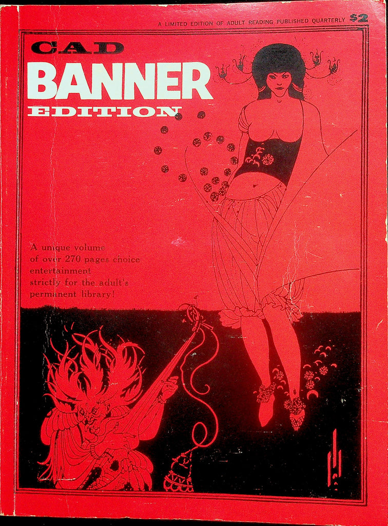 Cad Banner Edition Magazine  June Wilkinson, Ursula Andress, John Wayne and More!  270 Pages! vol.1 #2 1965   050626lmp