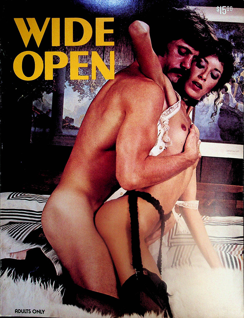 Wide Open Magazine  Sucking, Fucking &  Beautiful Girls Spread For You!  1980's     011525lm-p