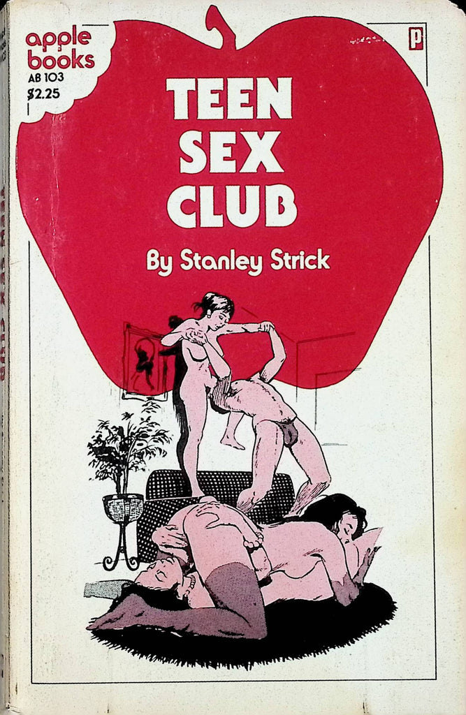 18+ Teen Sex Club by Stanley Strick Apple Books 1970s Adult Erotic Paperback Novel-070124AMP