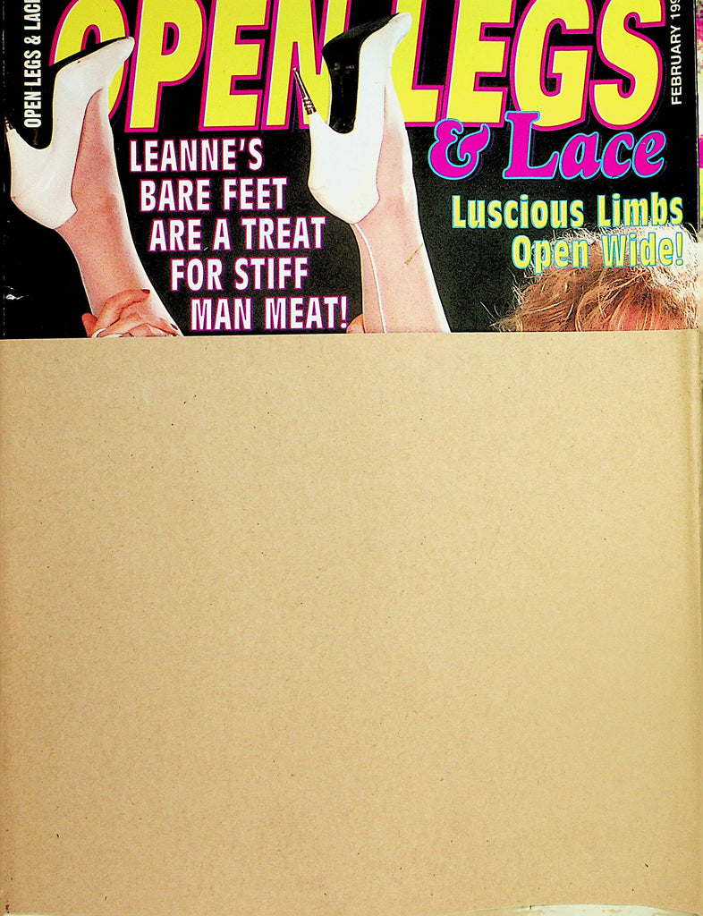 Open Legs & Lace Magazine  Luscious Limbs Open Wide!  February 1995   122723lm-p2
