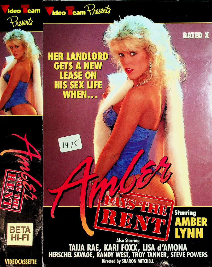 Amber Pays the Rent with Amber Lynn Taija Rae Kari Foxx Adult VHS Video Team 061026NAVHS6-4
