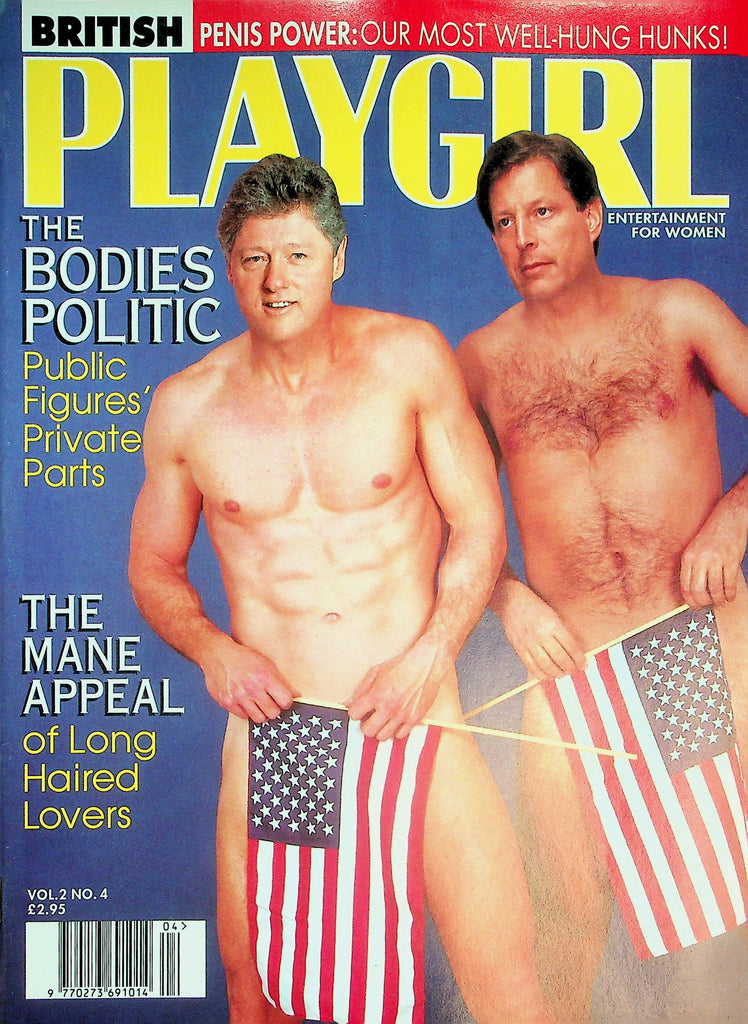 Playgirl Magazine  President Clinton & Al Gore  vol.2 #4  April 1994    041826lmp