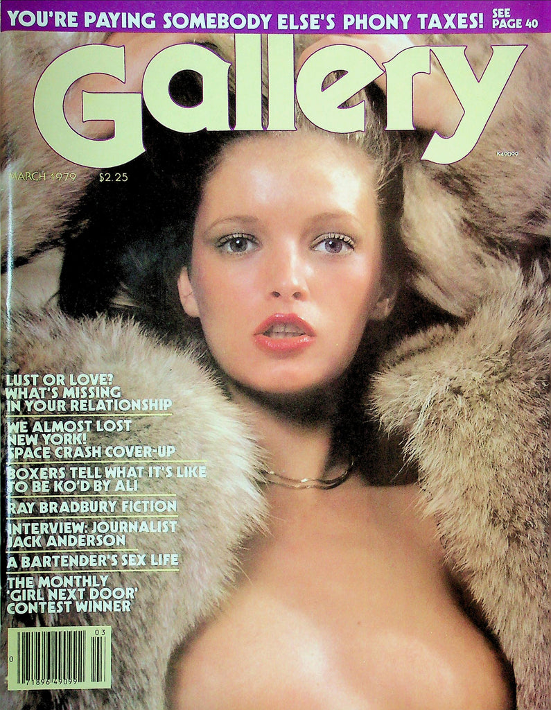 Gallery Magazine Ft. Jack Anderson March 1979 W/centerfold 030825RP