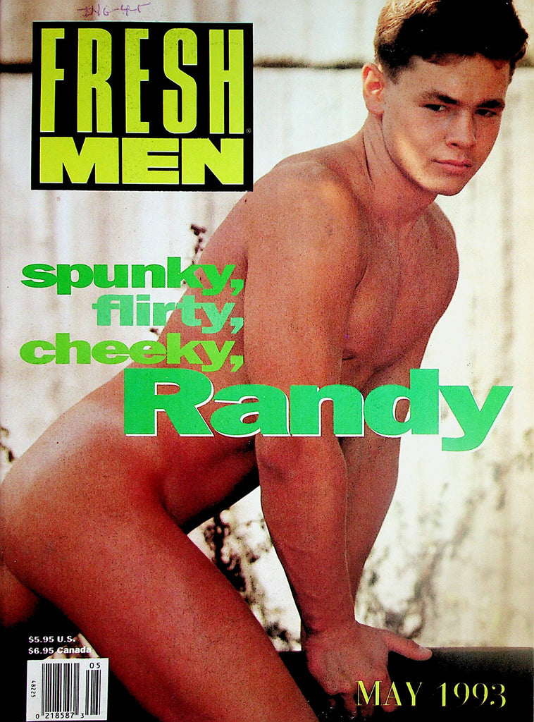 Freshmen Gay Magazine   Spunky, Flirty, Cheeky, Randy  May 1993     061524lm-p