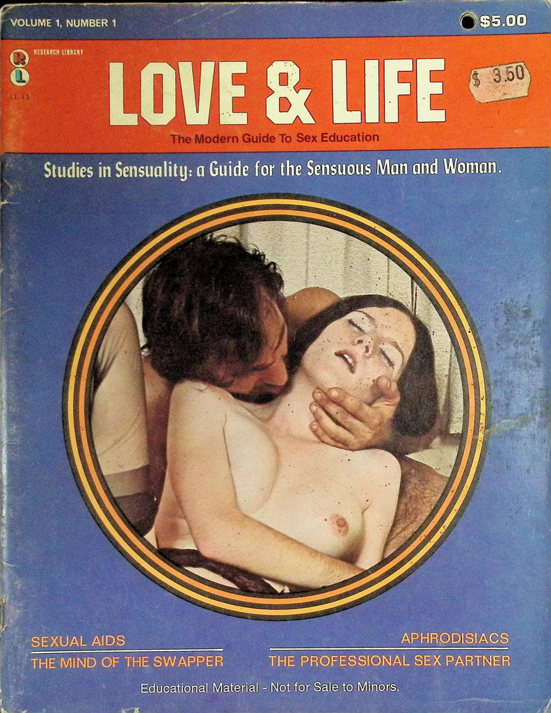 Love & LIfe Magazine Vol1  #1 1972 The Modern Guide to Sex Education  090826LLP
