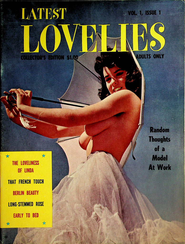Latest Lovelies Vintage Magazine The Loveliness Of Linda/ That French Touch  vol.1 #1  1963  091824lm-p2