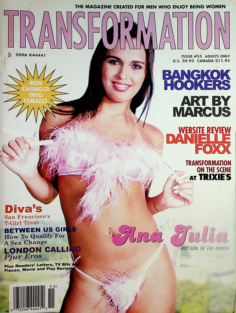 Transformation Tranny Magazine Men Into Females - Covergirl Ana Julia –  Mr-Magazine