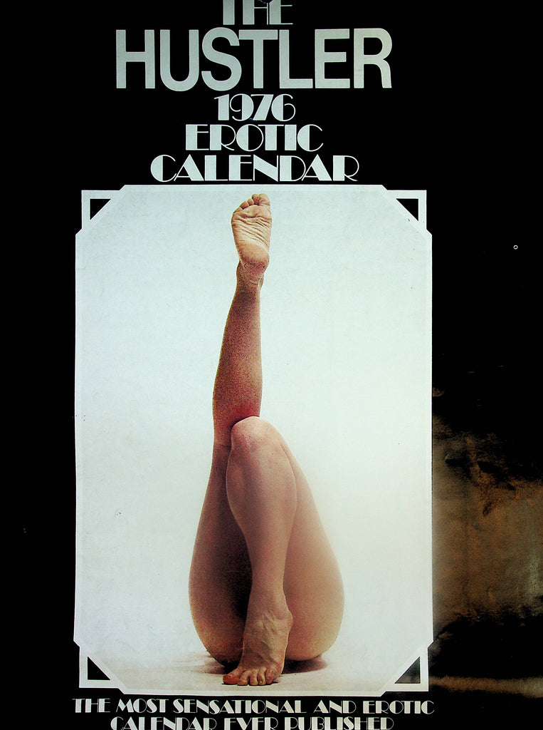 The Hustler 1976 Erotic Wall Calendar  Most Sensual And Erotic Ever Published   032024lm-p