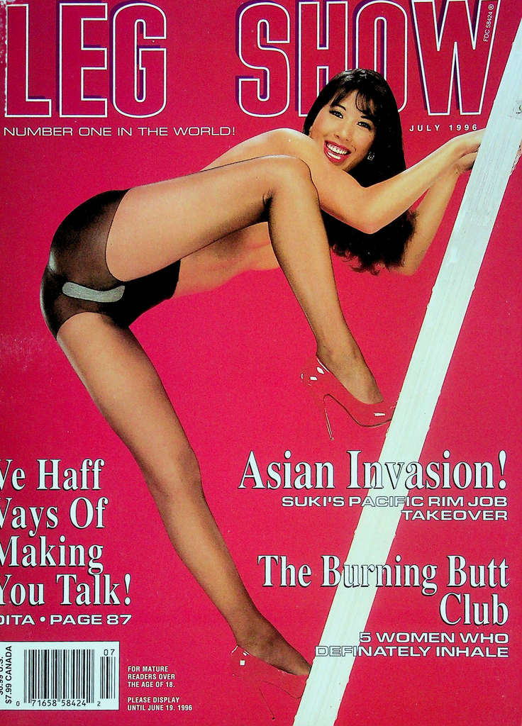 Leg Show Magazine Ft. Suki & Candice July 1996 112924RP