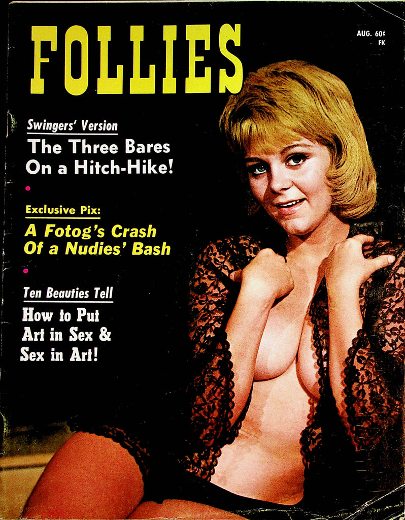 Follies Vintage Magazine  Covergirl Ruby  August 1968      051123lm-p