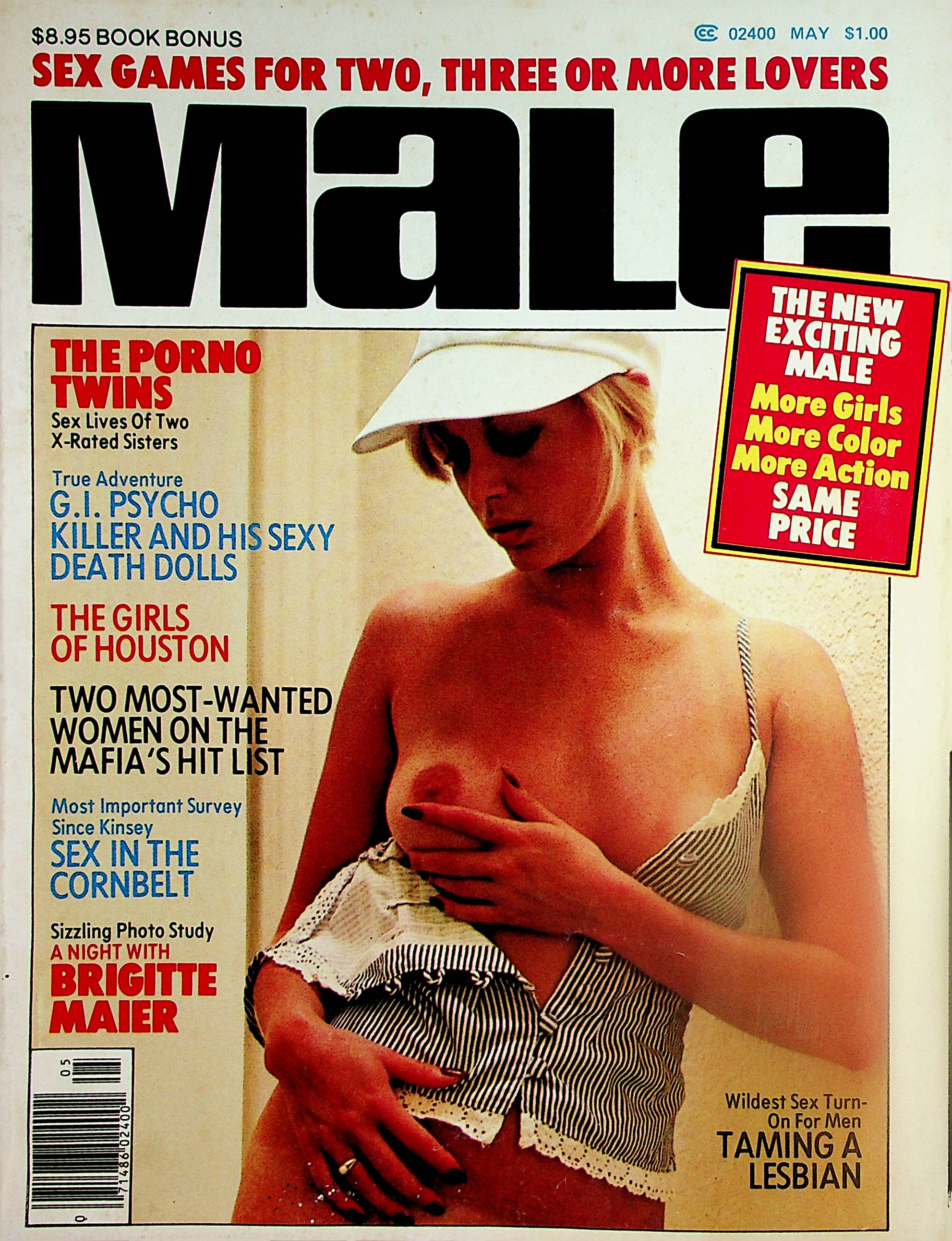 Male Magazine The Porno Twins / A Night With Brigitte Maier May 1976 0 –  Mr-Magazine