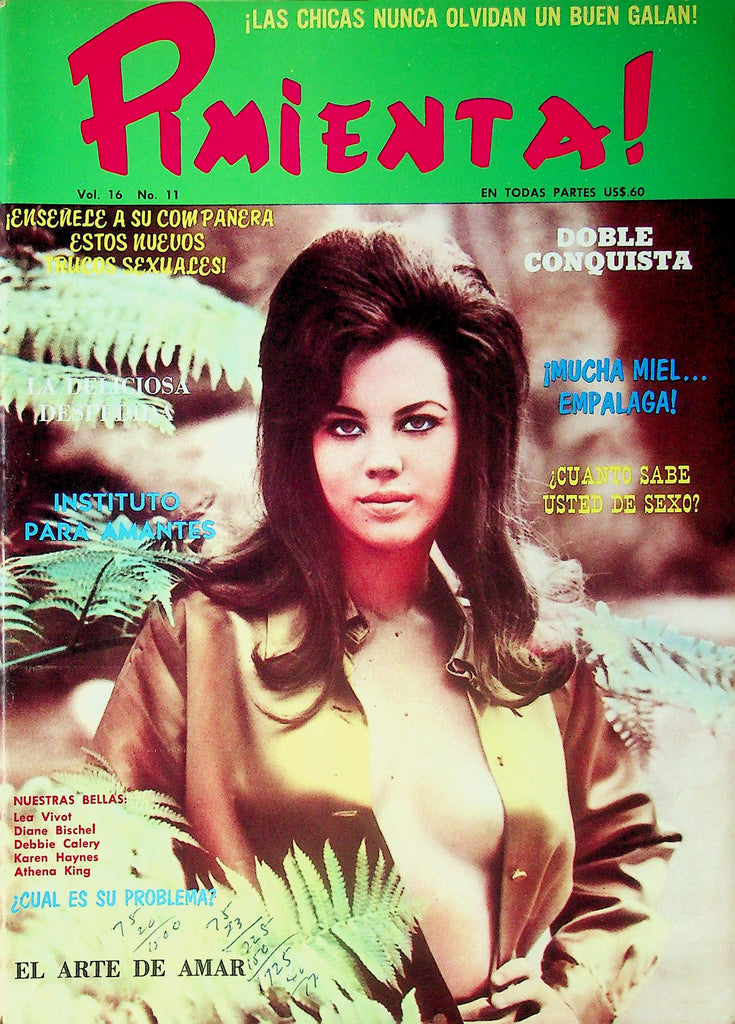 Pimienta! Spanish Magazine Ft. Lea Vivot & Diane Bischel Vol.16 No.11 091625RP-