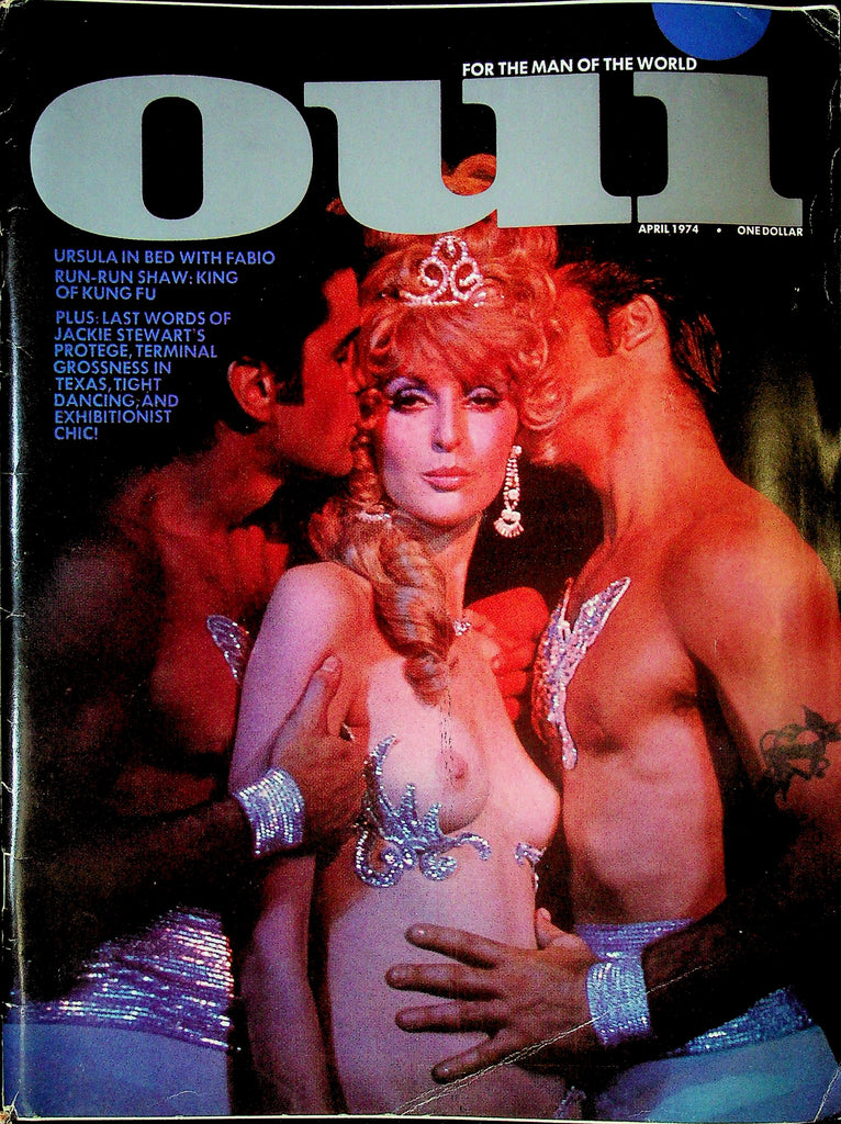 OUI Magazine Ft. Ursula & Fabio April 1974 100625RP-