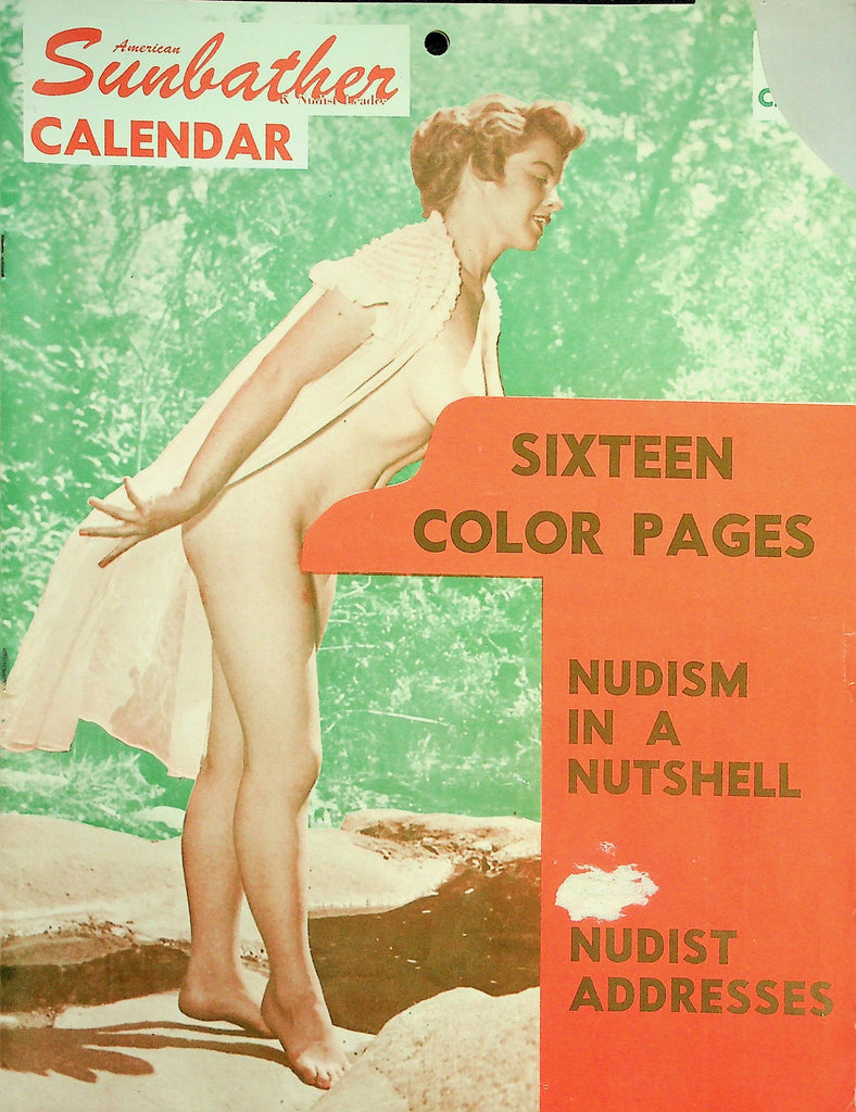 American Sunbather 1958 Calendar  Nudism In A Nutshell    081926lmp2-GSC