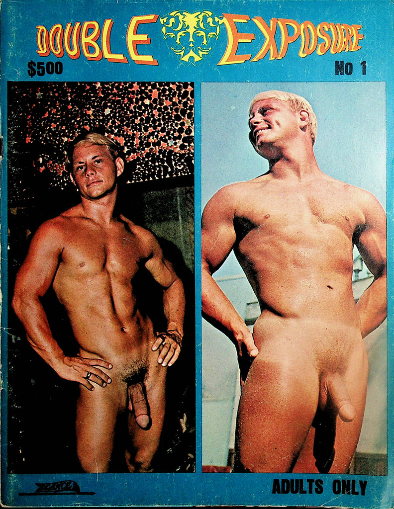 Double Exposure Gay Vintage Magazine  Cover Guy Dusty Haven /Centerspread Jerry Stephens #1 1969   092524lm-p