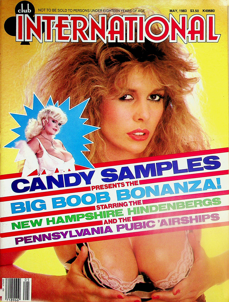 Club International Magazine  Candy Samples Presents The Big Boob Bonanza!  May 1983     Paul Raymond   060324lm-p