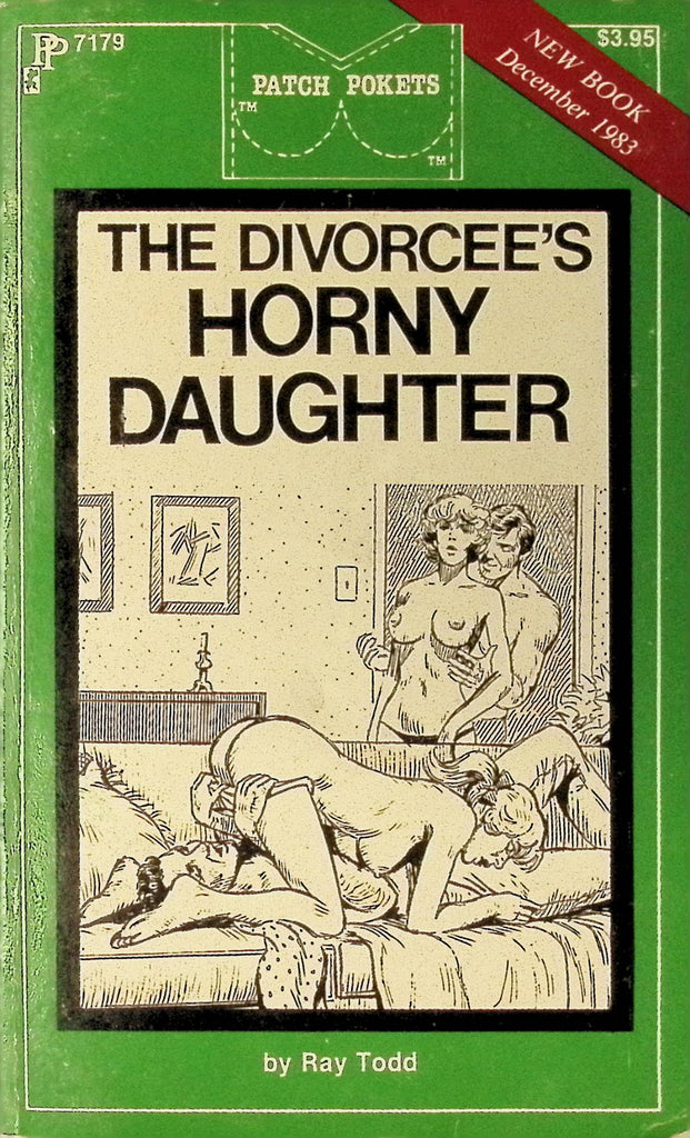 The Divorcee's Horny Daughter May 1987 Patch Pokets Greenleaf Classics Adult Paperback Novel 082625AMP