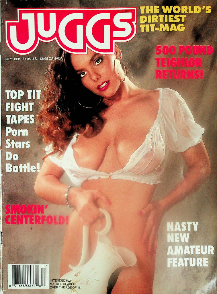 Juggs Busty Magazine  Cover Girl Magdellena  July 1991    101625lm-p