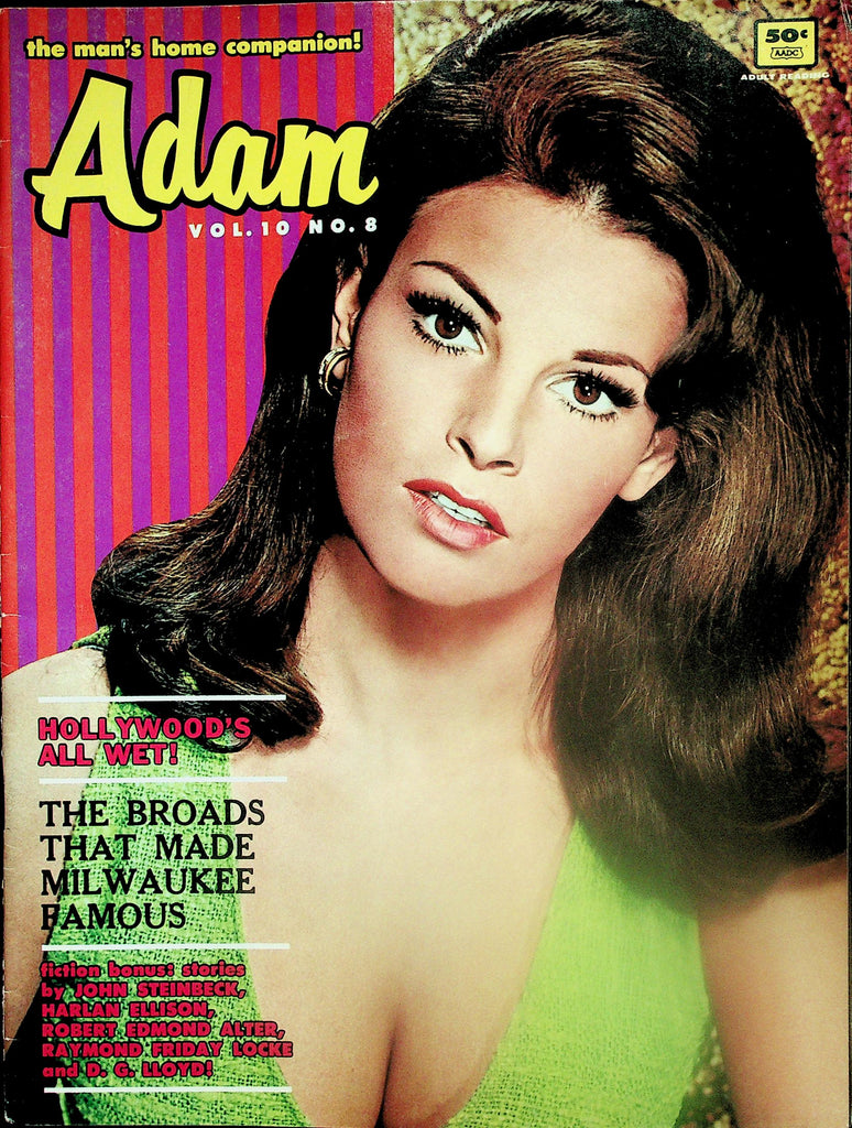 Adam Magazine  Raquele Welch   vol.10  #8 1966   110725lm-p