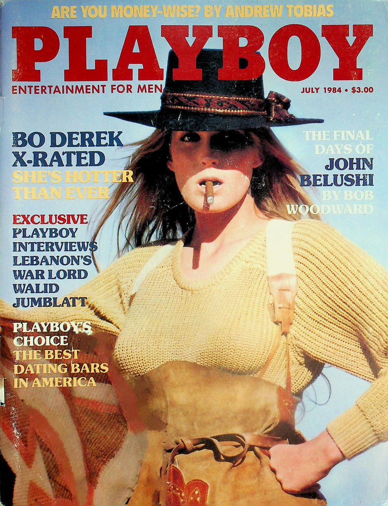 Playboy Magazine Bo Derek X-Rated / Final Days Of John Belushi  July 1984  020226lmp
