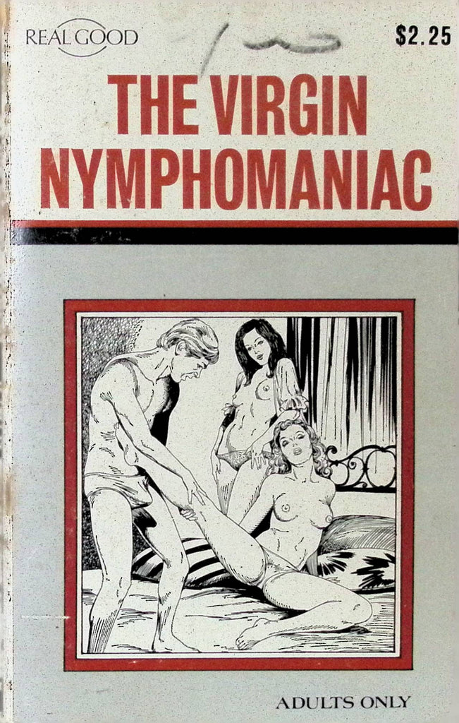 The Virgin Nymphomanic Real Good Books 1977 Star Distributors Adult Novel-042424AMP