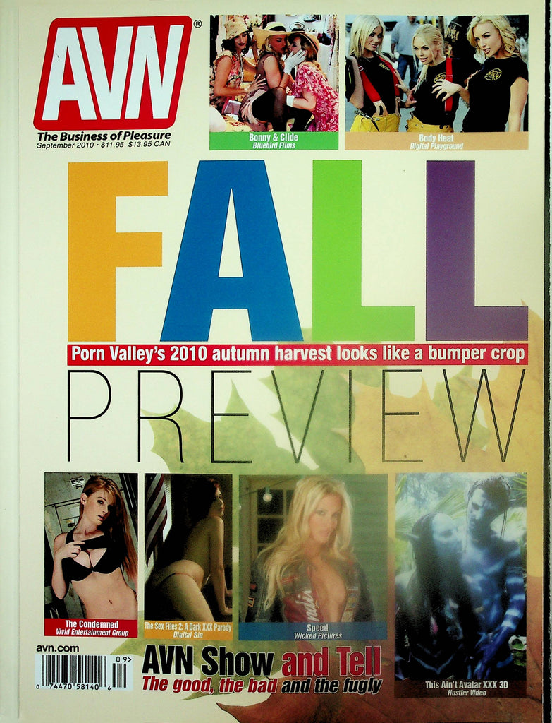 AVN Adult Video News Magazine  Fall Preview  September 2010    102825lm-p