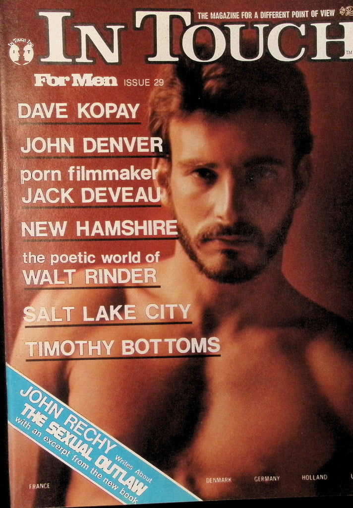 In Touch Magazine July 1977 AL PARKER RARE ISSUE John Rechy john Denver Jack DeVeau Gay Interest 072426AMP-