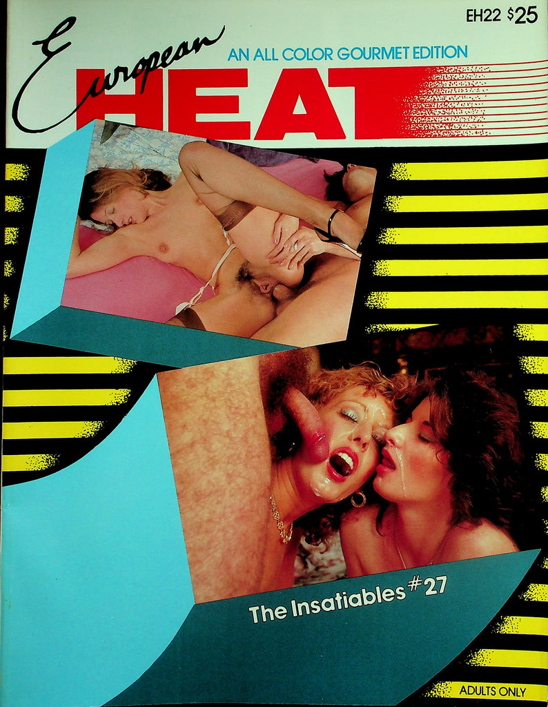 European Heat Magazine  Buttfucked In Berlin   #27 1980's  Gourmet Edition    052926lmp-GSC